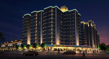 小區(qū)樓盤亮化用什么燈?光臣LED護(hù)欄管廠家給您支支招