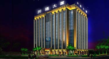 亮化改造工程 光臣照明讓開通大廈煥然一新！