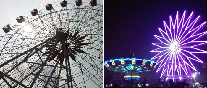 沙灘公園摩天輪亮化項目